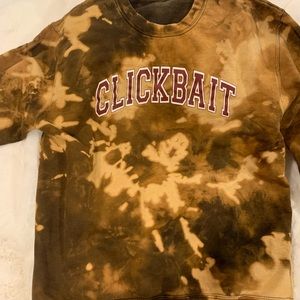 Clickbait sweatshirt size L